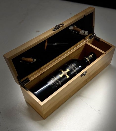 Coffret sommelier et son vin